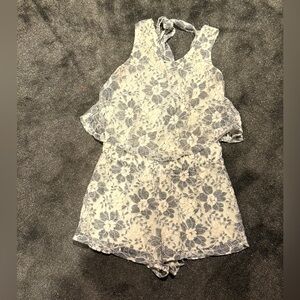 JOA lace jumpsuit